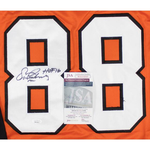 Eric Lindros Signed Philadelphia Flyers Jersey JSA HOF 16 Autograph XL - Picture 3 of 16